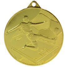 Gold Football Medal