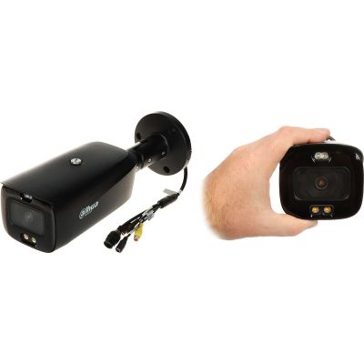 IP camera IPC-HFW3849T1-AS-PV-0360B-S5-BLACK TiOC Full-Color - 8.3 Mpx 4K UHD 3.6 mm DAHUA