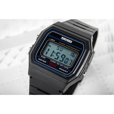 3. Skmei 1412BKWT watch + BOX