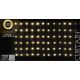 49. CHRISTMAS TREE LIGHTS LIGHT CURTAIN OUTSIDE/INTERNAL 120 LED 300X60CM WITH REMOTE CONTROL WARM WHITE