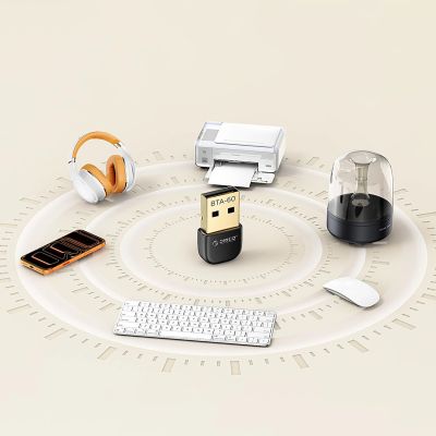 9. Orico BTA-60 Bluetooth 6.0 Adapter - Black