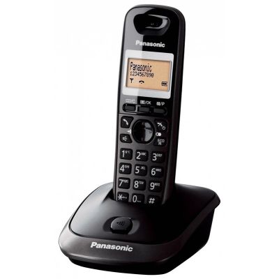 3. Panasonic KX-TG2511PDT landline telephone (black)