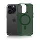 6. 3mk Smoke MagCase for iPhone 16 Pro Max - Green-Translucent
