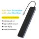 10. Baseus EliteJoy Gen2 Universal 12-in-1 USB HUB with 25cm USB-C Cable, Notebook Stand, USB-A / USB-C / DP / HDMI / SD / TF / RJ45 / 3.5mm Jack / PD 100W Gray (WKSX030213)