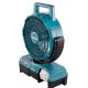 3. Makita CF001GZ Home Fan Black, Blue