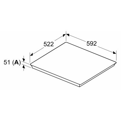 4. BOSCH PVS61RHB1E CombiZone induction hob, combined field, hood control from the hob level