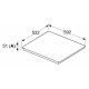 4. BOSCH PVS61RHB1E CombiZone induction hob, combined field, hood control from the hob level