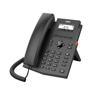 2. Fanvil X301W VoIP Phone Black 2 Line LCD Wi-Fi