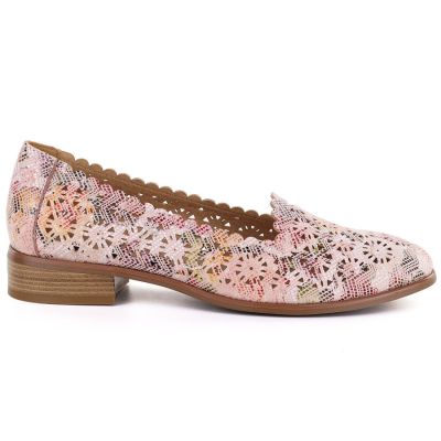 Women's openwork multicolor shoes Potocki 26-12320