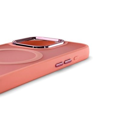 4. MagSafe Compatible Fashion Case for iPhone 17 - Pink