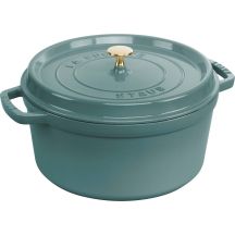 STAUB LA COCOTTE Round cast iron pot 2.2 l, eucalyptus