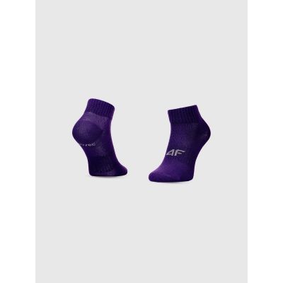 4. Girls' casual ankle socks (SET OF 3) 4F 4FJWMM00USOCF497-95S