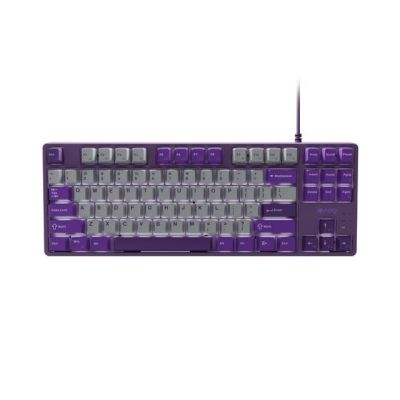 13. FURY KANABO K2 US GAMING KEYBOARD WHITE BACKLIGHT MECHANICAL GREY-PURPLE