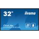 2. Large Format Monitor iiyama LH3260HS-B1AG A 80cm (31.5") LED Wi-Fi 500 cd/m2 Full HD Android 11 24/7 Black