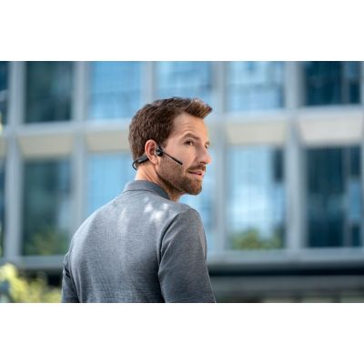 10. Shokz OpenComm2 USB-C Wireless Bone Conduction Headphones + USB-A Adapter Black