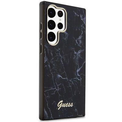 5. Guess GUHCS23LPCUMAK S23 Ultra S918 black/black hardcase Marble