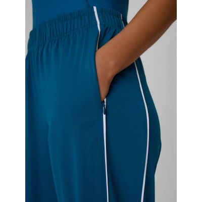 9. Women's quick-drying wide-leg trousers 4F 4FRSS26TTROF1966-46S