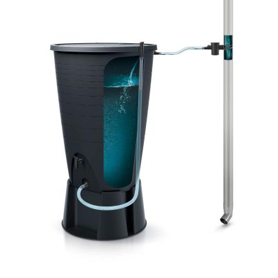 4. RAINWATER TANK SMOOTH 210L ANTHRACITE