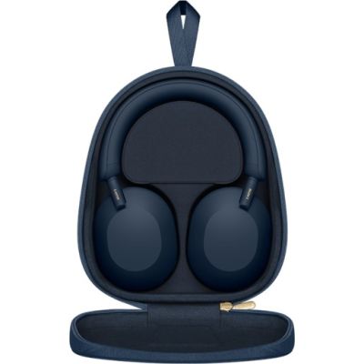 13. Sony WH-1000XM5 on-ear bluetooth headphones silver