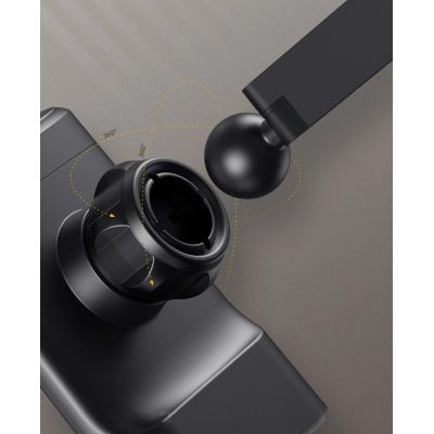 17. Baseus WXHZ-01 Qi Wireless Charger 15W Car Headrest Holder - Black