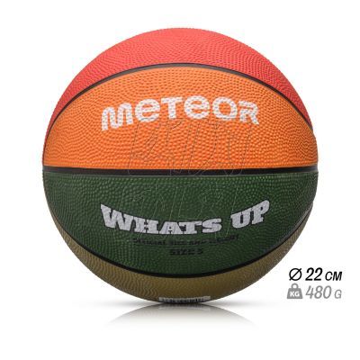 5. Meteor What&#39;s up 5 basketball ball 16796 size 5