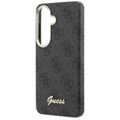 6. Guess 4G Script MagSafe Case for Samsung Galaxy S26 - Black