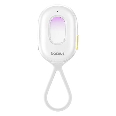 4. Baseus Heyo Series II Hidden Camera Detector with Alarm and Mini Flashlight + Baseus Simple USB-A - USB-C Cable - White