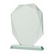 5. Glass trophy with a broken base
