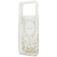 7. Guess Resin Bottom Glitter MagSafe Case for iPhone 17 Pro Max - Gold