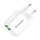 4. Wozinsky CUWCW 2.4A 2 x USB-A Wall Charger - White