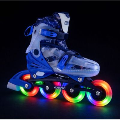 14. Skates./Roller Skates/Adjustable FunActiv Adapt Led 4in1 Boy Skates