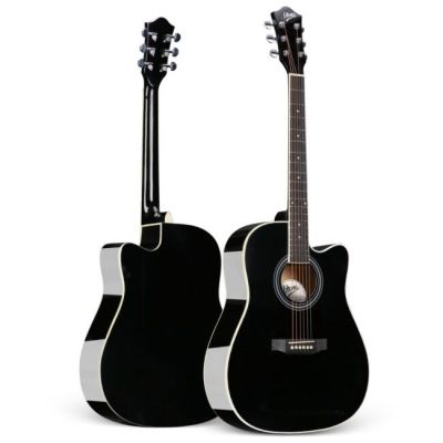 7. V-TONE AG Two BK - 4/4 acoustic guitar, black