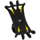 5. DUNLOP SILICONE BIKE PHONE HOLDER 360 ROTATING BLACK