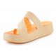 4. Crocs Getaway Platform Toe Loop Flip-Flops W 210834-78Z