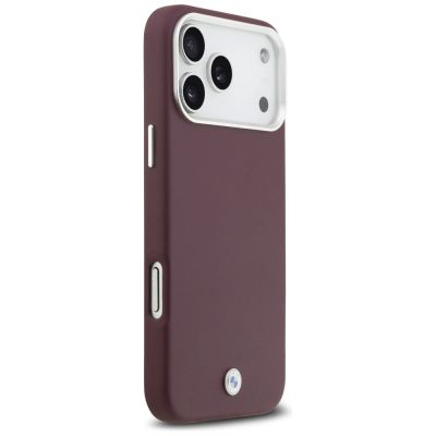 4. BMW Sign Full Wrapped Metal MagSafe Case for iPhone 17 Pro Max - Red