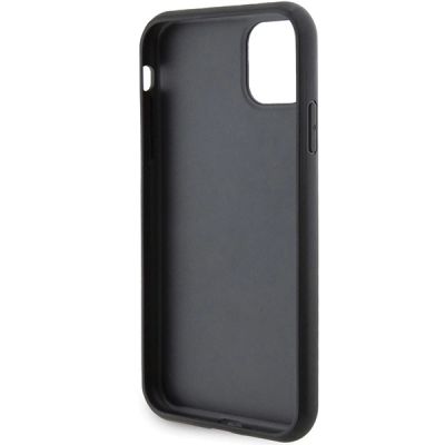 7. Karl Lagerfeld Gripstand Saffiano Karl&Choupette Pins case for iPhone 11 / Xr - black