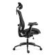 4. Huzaro Combat 7.3 Black Mesh Gaming Chair