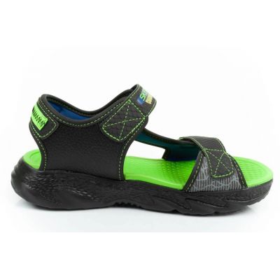 5. Skechers Jr. 400614L/BKLM Sandals