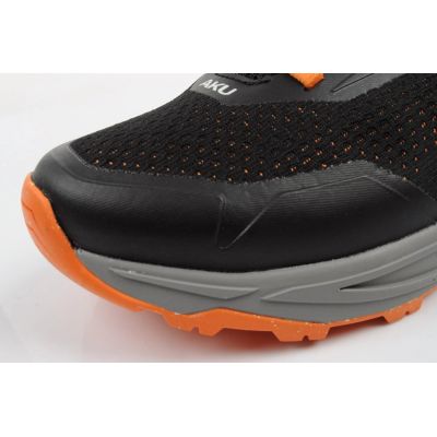 7. Aku men's outdoor trekking shoes Aira comfortable hiking black gray orange