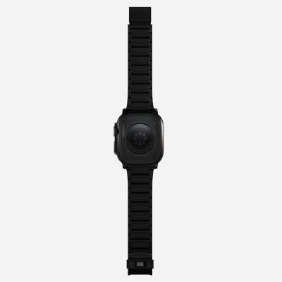 10. NOMAD Titanium Band - titanium bracelet for Apple Watch 46mm/49mm (black hardware) V2