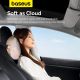 14. Baseus ComfortRide Series car headrest cushion with 2 materials - beige