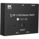 13. Techly IDATA-DP-2DP-8KT DisplayPort Video Switch