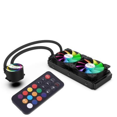 9. INCA ISS-02XN CPU Liquid Cooler 2 x 120mm PWM Fan