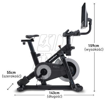 12. Nordictrack X24 Spinning Bike NTEX02425