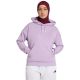2. Women's adidas Essentials Linear French Terry Hoodie Purple JY0036