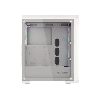 23. GENESIS IRID 505 ARGB WHITE MIDI TOWER CASE NPC-1872