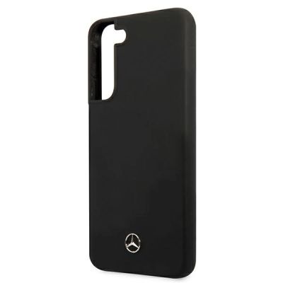 6. Mercedes Silicone Line Case for Samsung Galaxy S22+ - Black