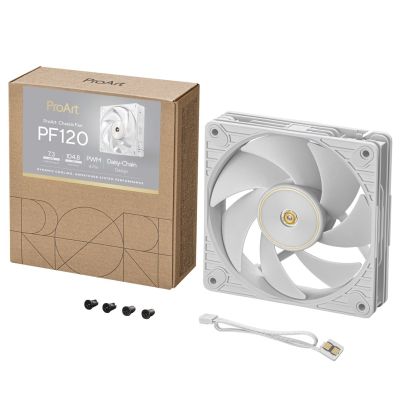 10. ASUS PROART PF120 FAN PWM WHITE