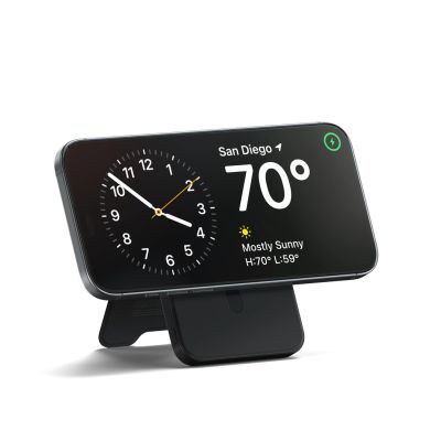 5. Satechi OntheGo Powerbank 5K - Magnetic Powerbank with Stand 5k mAh Compatible with MagSafe and Qi2 (Black)