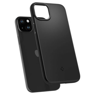 8. Spigen Thin Fit iPhone 15 Case - Black